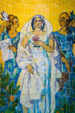 Ofelia Nieto'nun Sevilla, Endülüs, İspanya'daki kavşak.