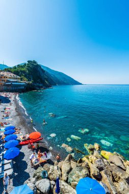 Cinque Terre, Liguria, İtalya 'da Camogli.