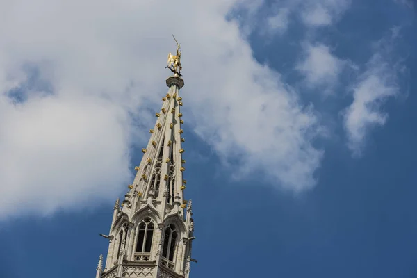 Rådhuset i Bryssel, Belgien. — Stockfoto