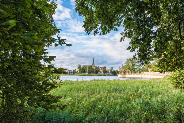 Katedra w Schwerin w kraju związkowym Meklemburgia-Pomorze Przednie, Niemcy. — Zdjęcie stockowe