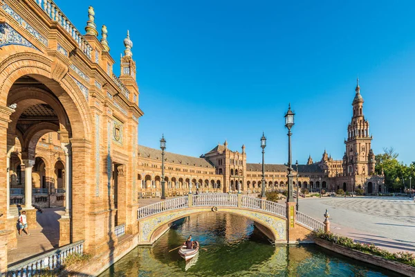 Plaza de espana Platz in Sevilla, Spanien. — Stockfoto