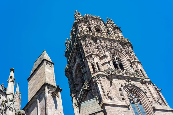 Cathedrale Notre-Dame en Rodez, Francia — Foto de Stock