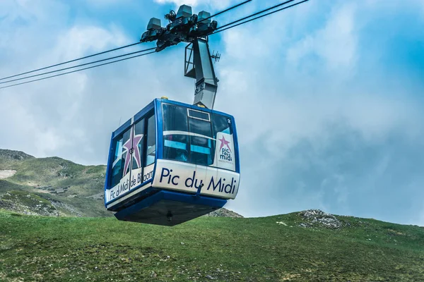 Cableway in Pic du Midi, Francia —  Fotos de Stock