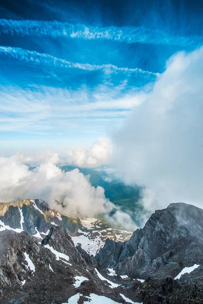 Südwestlicher Aussichtspunkt des pic du midi, Frankreich — Stockfoto