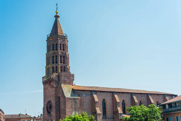 Церковь Святого Жака в Монтобане, Франция — стоковое фото