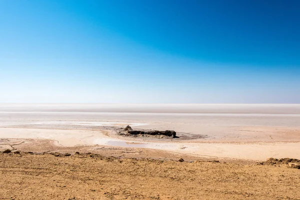 Chott el Djerid na Tunísia — Fotografia de Stock