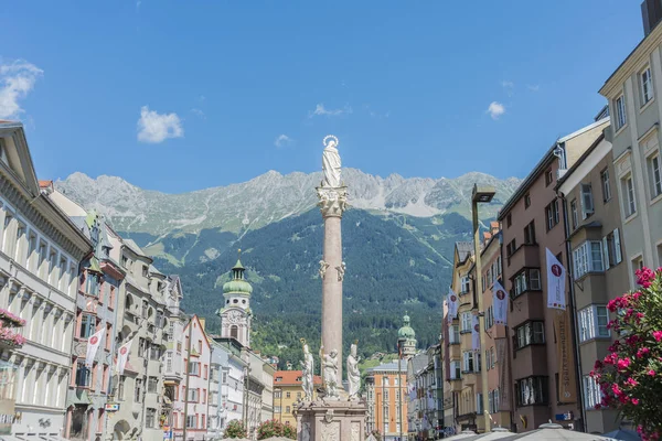 Columna de Santa Ana en Innsbruck, Austria . —  Fotos de Stock