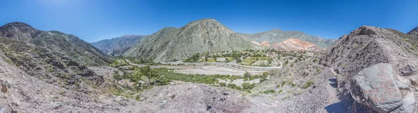 Hill, sedm barev v jujuy, argentina. — Stock fotografie