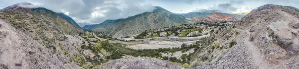 Hill, sedm barev v jujuy, argentina. — Stock fotografie