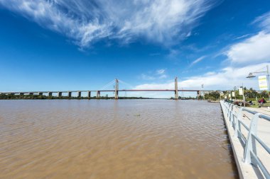 Zarate brazo largo Köprüsü, entre rios, Arjantin