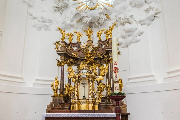 Catedral de Salzburgo em Salzburgo, Áustria — Fotografia de Stock