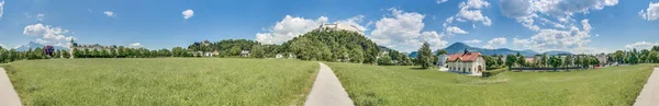 Castillo de Hohensalzburg (Festung Hohensalzburg) en Salzburgo, Austri — Foto de Stock