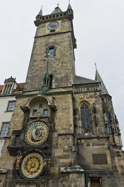 Relógio astronómico, Praga, República Checa — Fotografia de Stock