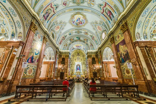 Basiliek van Santa Maria de la Esperanza Macarena in Sevilla, Spa — Stockfoto