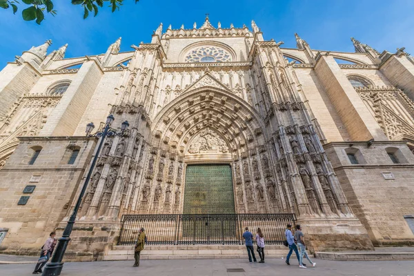 セビリアのサンタ・マリア・デ・ラ・セビリア大聖堂,スペイン — ストック写真