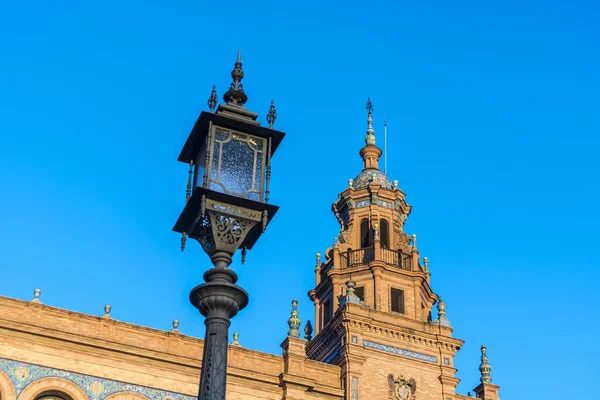 Piazza Spagna a Siviglia, Andalusia, Spagna. — Foto Stock