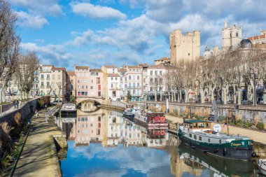 Narbonne, Fransa 'da Pont des Marchands