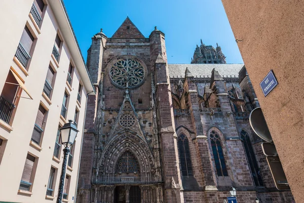 Katedralen Notre-Dame i Rodez, Frankrike — Stockfoto