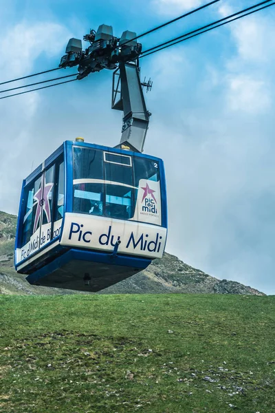 Téléphérique en Pic du Midi, France — Photo