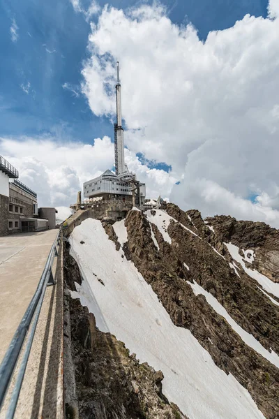 Pic du Midi telecast antenna, France — Stock Photo, Image