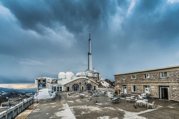 Pic du Midi terrace, France — Stock Photo, Image