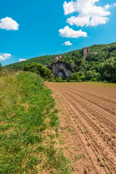 Saint cirq lapopie im lot, frankreich — Stockfoto