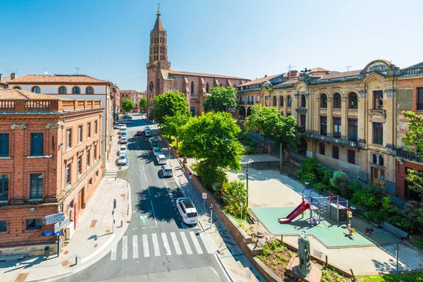 Saint-Jacques kerk in Montauban, Frankrijk — Stockfoto