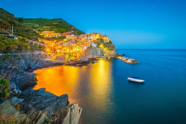 Manarola in Cinque Terre, Λιγουρία, Ιταλία. — Φωτογραφία Αρχείου