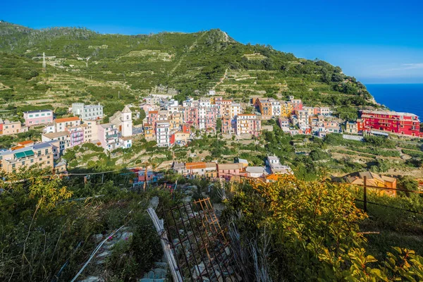 Manarola in Cinque Terre, Liguria, Italy. — Stock Photo, Image
