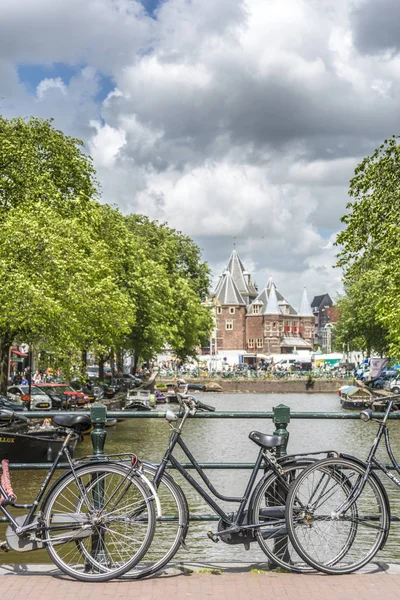 New market in Amsterdam, Netherlands — Stock Photo, Image