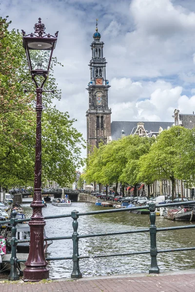 Western church in Amsterdam, Netherlands. — Stock Photo, Image