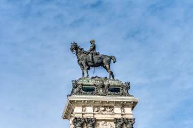 Anıt Kral Alfonso XII Madrid, İspanya.