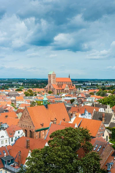 Church St. Nicholas Wismar, Németország. — Stock Fotó