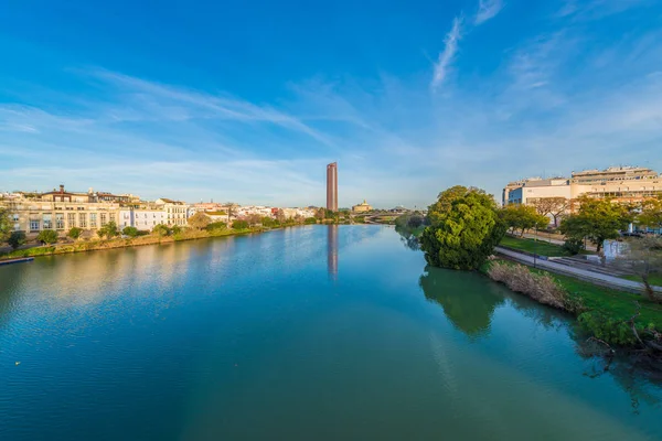 Το Torre Sevilla στη Σεβίλλη, Ισπανία. — Φωτογραφία Αρχείου