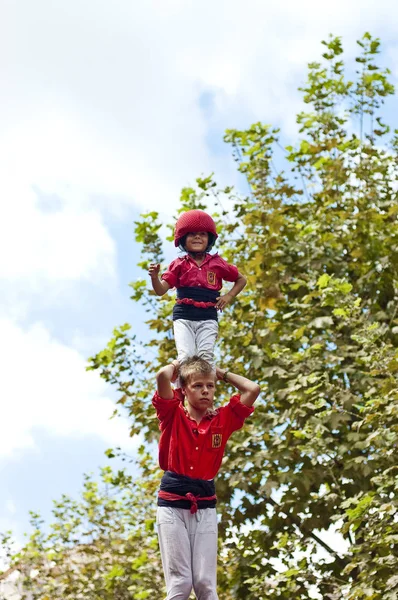 Cercavila festa büyük vilafranca del penedes — Stok fotoğraf