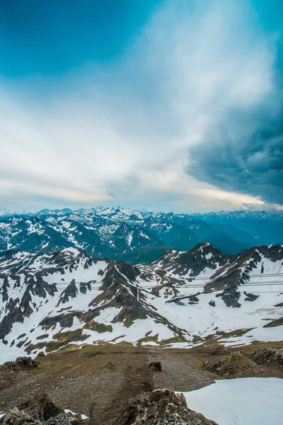 Point de vue sud-ouest du Pic du Midi, France — Photo