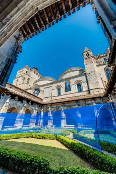 Saint Etienne Katolik Cahors, Fransa — Stok fotoğraf