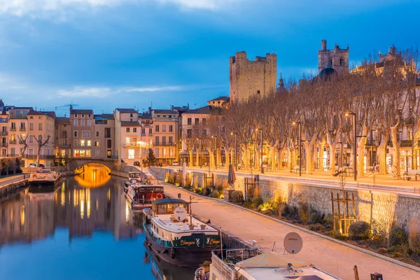 Pont des Marchands in Narbonne, France — Stock Photo, Image