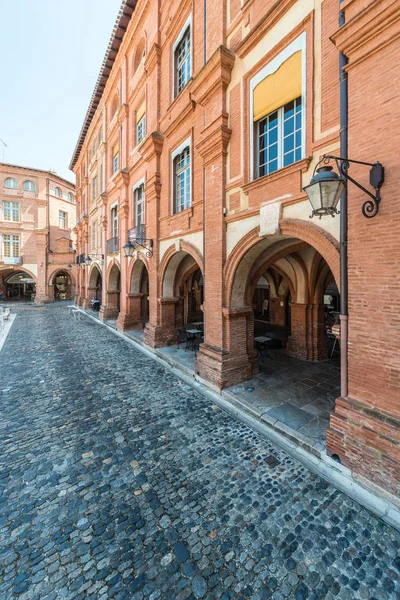 Place Nationale en Montauban, Francia — Foto de Stock