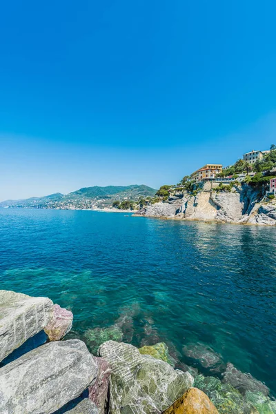 Camogli in Cinque Terre, Liguria, Italy. — Stock Photo, Image