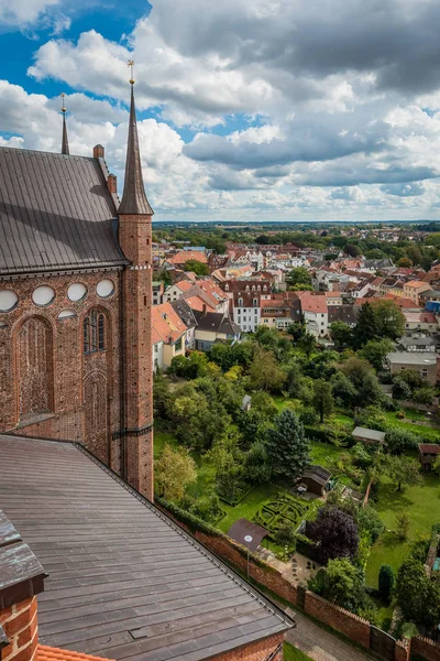 Kościół św Jerzego w Wismarze, Niemcy. — Zdjęcie stockowe