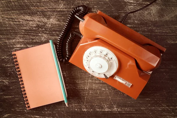 전화기와 나선형 — 스톡 사진