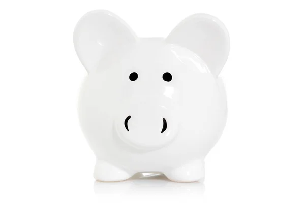 Piggy Banco Isolado Sobre Fundo Branco — Fotografia de Stock