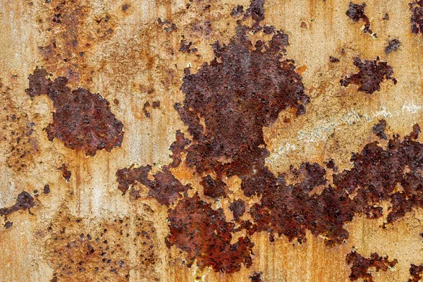Textur Aus Rostigem Metall Kann Als Hintergrund Verwendet Werden — Stockfoto