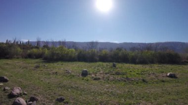 Villa de Merlo, San Luis, Arjantin Los Comochingones Dağları'nın muhteşem manzara ile doğa'nın sesleri