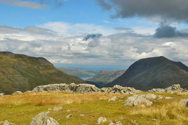 Tipikus Táj Lake District Egyesült Királyság — Stock Fotó