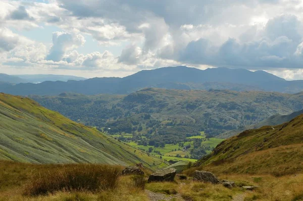 Tipik Toplayan Lake District Birleşik Krallık — Stok fotoğraf