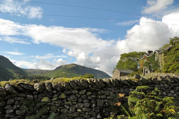 Tipik Toplayan Lake District Birleşik Krallık — Stok fotoğraf