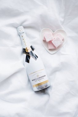Odessa, Ukrayna - 23 Mayıs 2018: Moet ve Chandon buz İmparatorluk cham