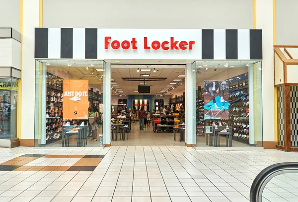 Miami Estados Unidos Agosto 2018 Foot Locker Storefront Foot Locker — Foto de Stock